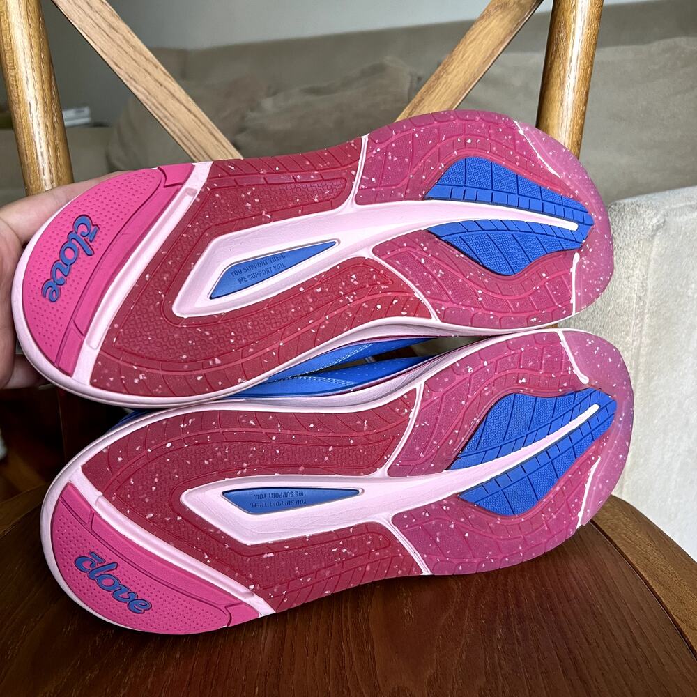 Clove Unisex Forte Nursing Sneakers Vivid Blue Pink Size W 14.5 M 13 - Picture 6 of 6